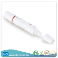 Free sample customized plastic tube cosmetic hose for lip balm gloss cream